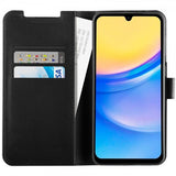 Vivanco Samsung Galaxy A15 Kotelo Classic Wallet Musta