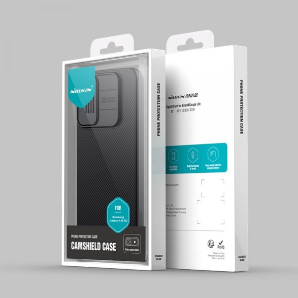 Nillkin Samsung Galaxy A15 Kuori CamShield Musta