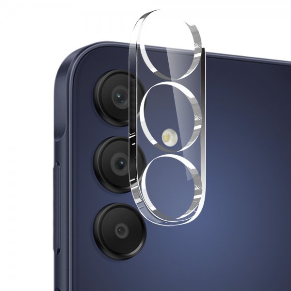 Northjo Samsung Galaxy A15 Kuori näytönsuojalla ja kamerasuojalla 3-in-1