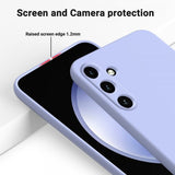 Samsung Galaxy A15 Kuori hihnalla Silikoni Violetti
