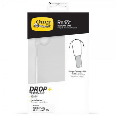 Otterbox Samsung Galaxy A15 Suojakuori React Necklace Kirkas