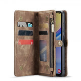 CaseMe Samsung Galaxy A16 -kuoret, 008 Series irrotettava suojakuori, ruskea