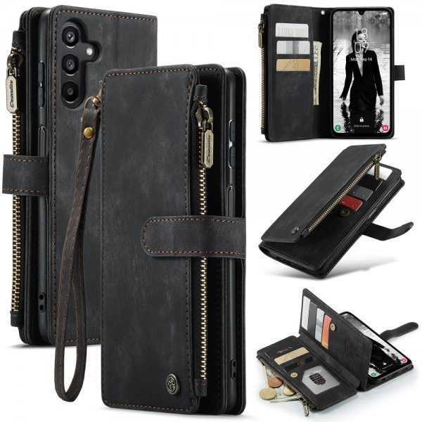 CaseMe Samsung Galaxy A16 Kotelo C30 Series Musta