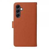 Betopnice Samsung Galaxy A16 -kotelo irrotettavalla kuorella 005 Ruskea