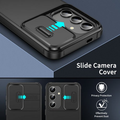 Samsung Galaxy A16 Kuoret Camera Slide Musta