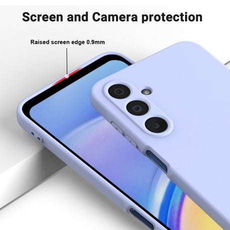 Samsung Galaxy A16 -suojakuori hihnalla, silikoni, violetti