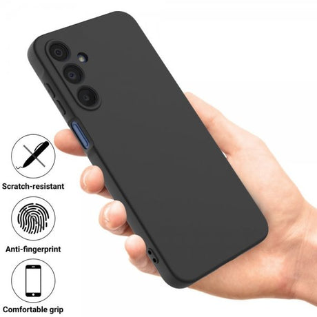 Samsung Galaxy A16 Kuoret Strap Silikoni Musta