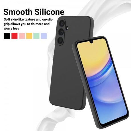 Samsung Galaxy A16 Kuoret Strap Silikoni Musta