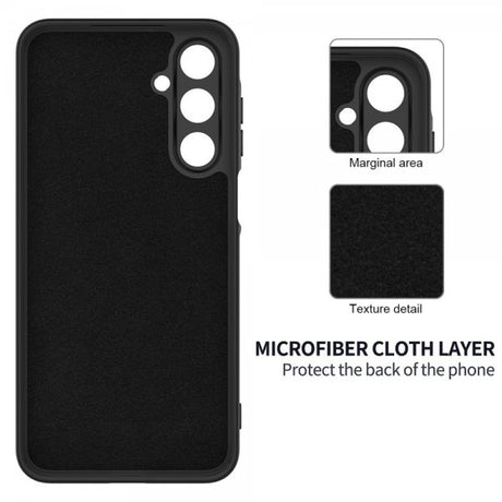 Samsung Galaxy A16 Kuoret Strap Silikoni Musta