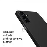 Nillkin Samsung Galaxy A16 Kuori Super Frosted Shield Musta