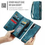 CaseMe Samsung Galaxy A17 -kotelo 008 Series irrotettava kuori, sininen