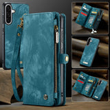 CaseMe Samsung Galaxy A17 -kotelo 008 Series irrotettava kuori, sininen