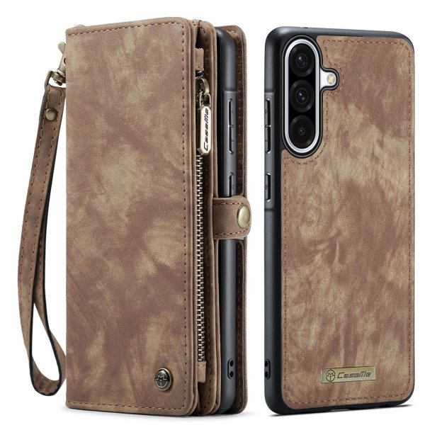 CaseMe Samsung Galaxy A17 Suojakotelo 008 Series Irrotettava Kuori Ruskea