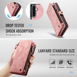 CaseMe Samsung Galaxy A17 suojakotelo 008 Series Irrotettava kuori vaaleanpunainen