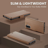 CaseMe Samsung Galaxy A17 suojakotelo 023-sarja Ruskea