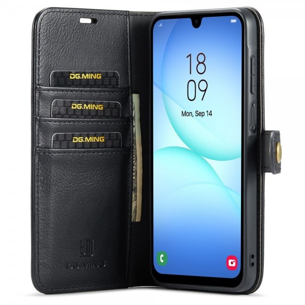 Dg.Ming Samsung Galaxy A17 Kotelo irrotettavalla kuorella Musta