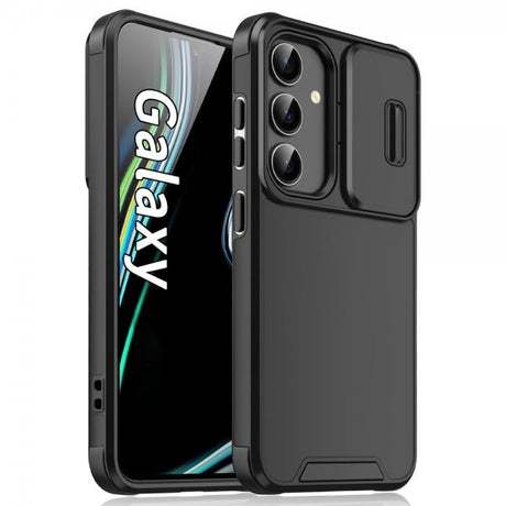 Samsung Galaxy A17 Kuori Camera Slide Musta