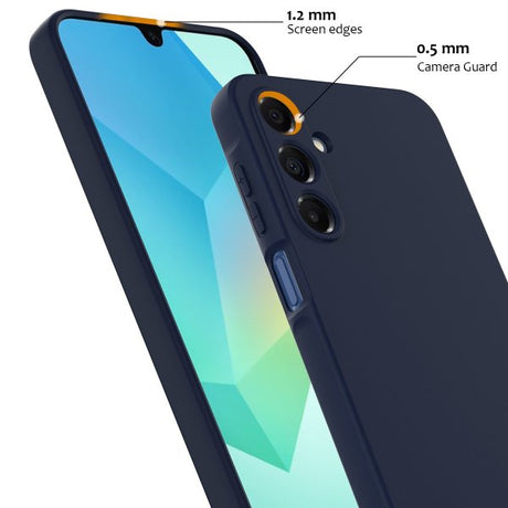 Samsung Galaxy A17 Kuori hihnalla Silikoni MagSafe Tummansininen