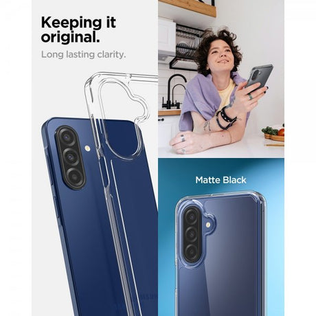 Spigen Samsung Galaxy A17 Ultra Hybrid läpinäkyvä suojakuori