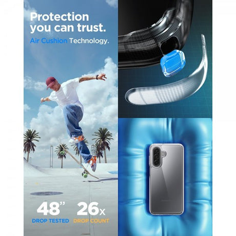 Spigen Samsung Galaxy A17 Ultra Hybrid läpinäkyvä suojakuori