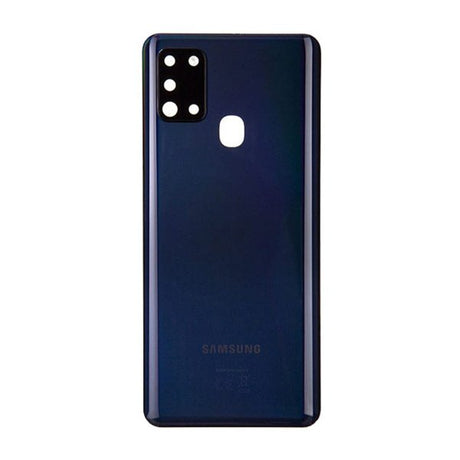 Samsung Galaxy A21s (SM-A217F) Alkuperäinen takakuori - Tumman sininen
