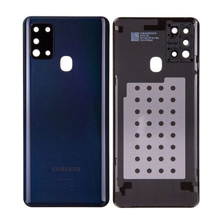 Samsung Galaxy A21s (SM-A217F) Alkuperäinen takakuori - Tumman sininen