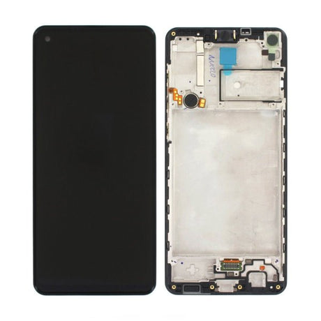 Samsung Galaxy A21s (SM-A217F) LCD-näyttö alkuperäinen - Musta