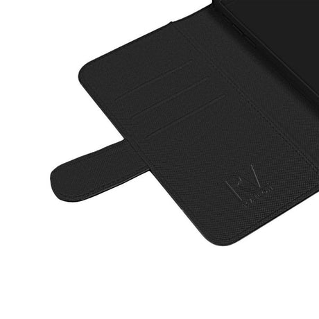 Rvelon Samsung Galaxy A22 4G -kotelo magneettinen irrotettava kuori, musta