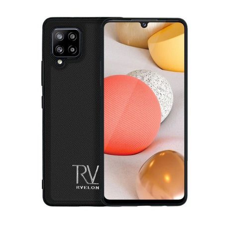 Rvelon Samsung Galaxy A22 4G -kotelo magneettinen irrotettava kuori, musta