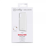 Celly Samsung Galaxy A23 5G Suojakuori GELSKIN Läpinäkyvä
