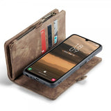 CaseMe Samsung Galaxy A25 suojakotelo 008 Series Irrotettava kuori Ruskea
