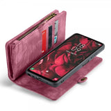 CaseMe Samsung Galaxy A25 -suojakotelo 008 Series Irrotettava kuori, punainen