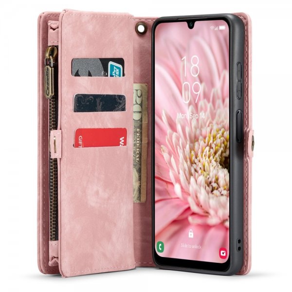 CaseMe Samsung Galaxy A25 -kotelo, 008 Series, irrotettava kuori, pinkki