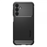 Spigen Samsung Galaxy A25 -suojakuori Rugged Armor Matte Black