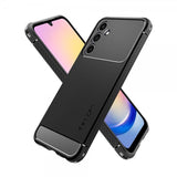 Spigen Samsung Galaxy A25 -suojakuori Rugged Armor Matte Black