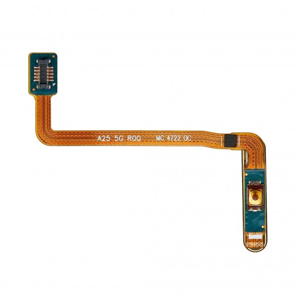 Samsung Galaxy A25 virtapainike ja flex-kaapeli - Keltainen