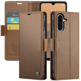 CaseMe Samsung Galaxy A26 Kotelo 023 Sarja Ruskea