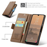 CaseMe Samsung Galaxy A26 Kotelo 023 Sarja Ruskea