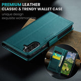 CaseMe Samsung Galaxy A26 Kotelo 023 Series Vihreä