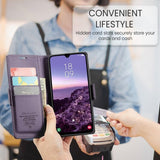 CaseMe Samsung Galaxy A26 suojakotelo 023-sarja violetti