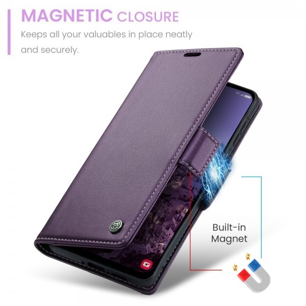 CaseMe Samsung Galaxy A26 suojakotelo 023-sarja violetti
