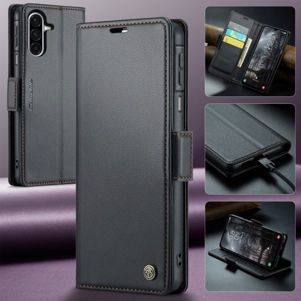 CaseMe Samsung Galaxy A26 Kotelo 023 Series Musta