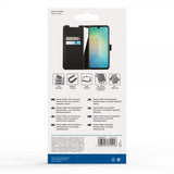 Vivanco Samsung Galaxy A26 suojakotelo Classic Wallet, musta