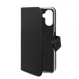 Celly Samsung Galaxy A26 -kotelo Wally Wallet Case, musta