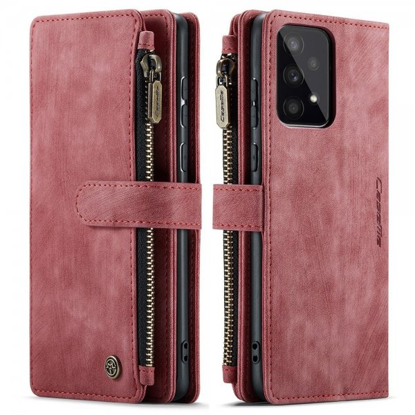 CaseMe Samsung Galaxy A33 5G -suojakotelo, C30-sarja, punainen