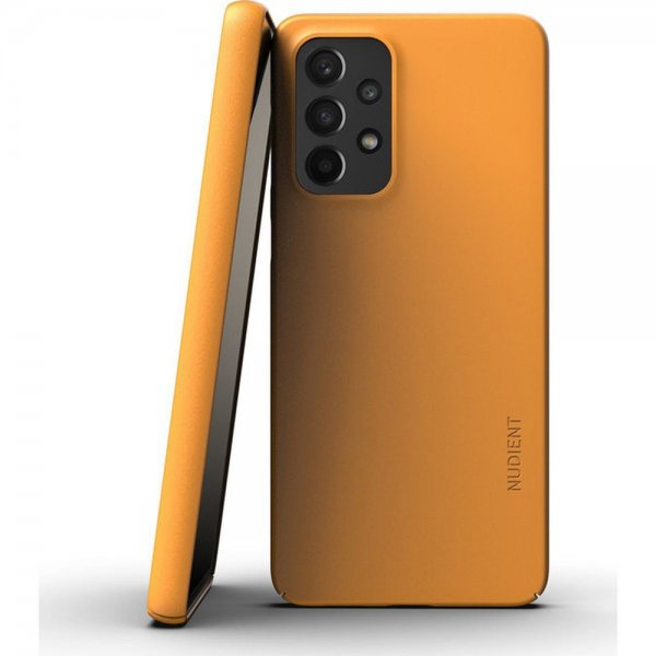 Nudient Samsung Galaxy A33 5G Kuori Thin Case V3 Saffron Yellow