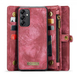 CaseMe Samsung Galaxy A34 5G -suojakotelo 008 Series, irrotettava kuori, punainen