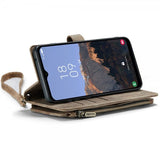 CaseMe Samsung Galaxy A34 5G -suojakotelo C30 Series, ruskea