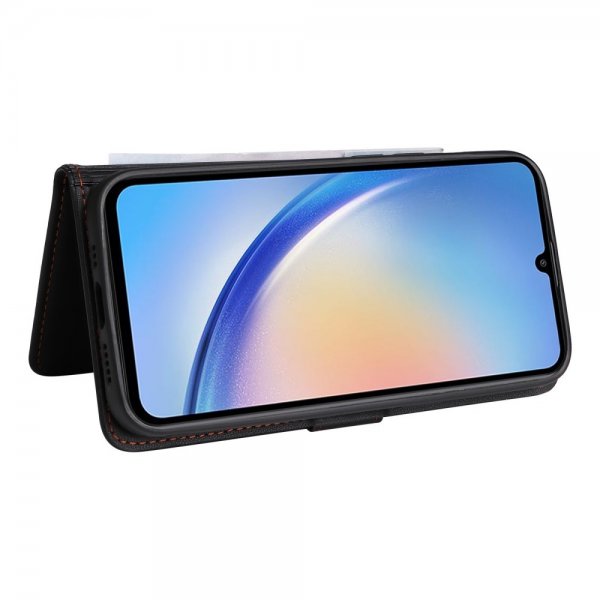 Betopnice Samsung Galaxy A34 5G Kuori irrotettavalla kuorella 005 Musta