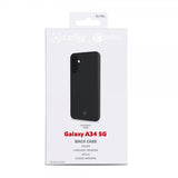 Celly Samsung Galaxy A34 5G -suojakuori CROMO musta